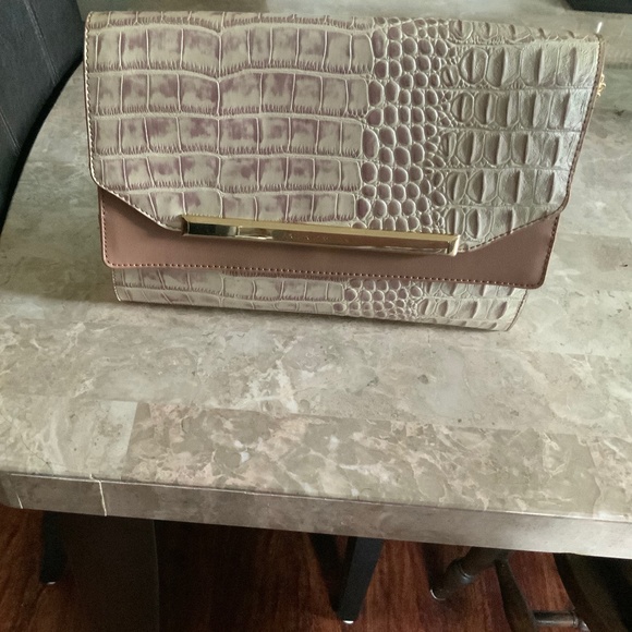 ANTONIO MELANI Handbags - ANTONIO MELANI dusty crocodile purse